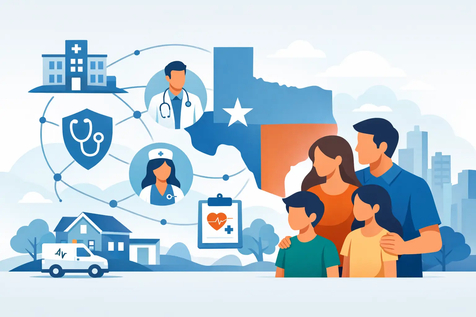 How Private PPO Networks Work for Texas Families