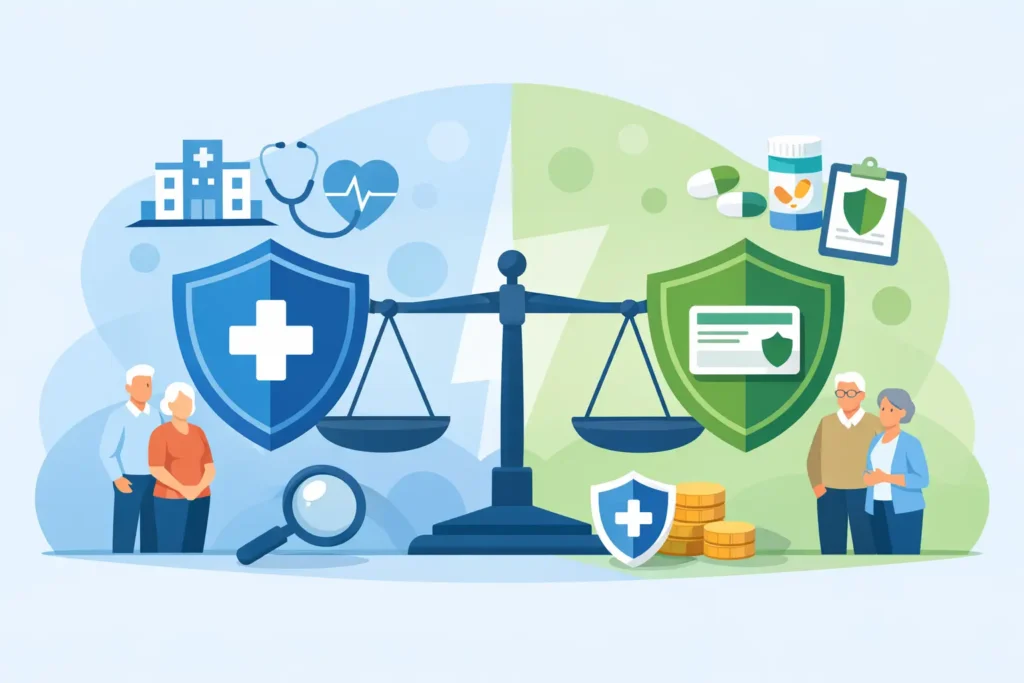 Medicare Advantage versus Medigap Plans